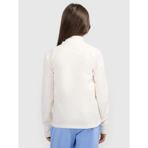 Regular fleece without hood for girls 4F 4FJRSS26TFLEF507-11S 4f