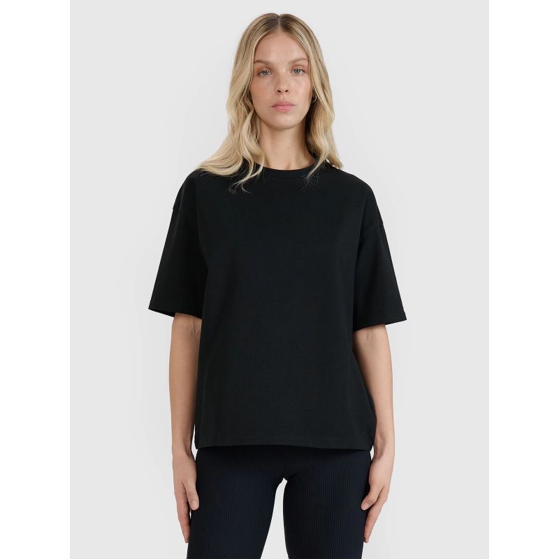 Women's oversize printed T-shirt 4F 4FRSS25TTSHF2692-20S *Kategoria tymczasowa Your Sports Performance