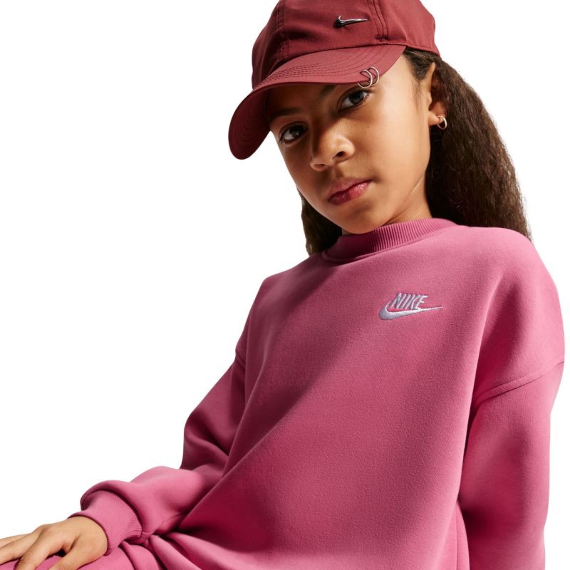 Nike Sportswear Club Fleece Kids' Sweatshirt Pink FD2923 641