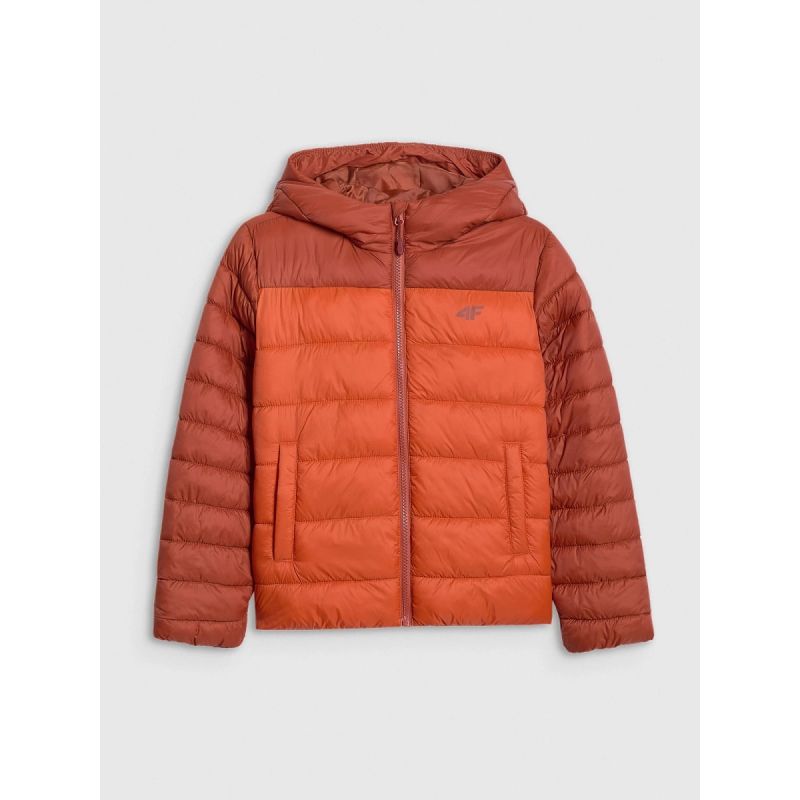 Boy's down jacket with synthetic filling 4F 4FJRAW25TDJAM0770-81S Clothing Your Sports Performance