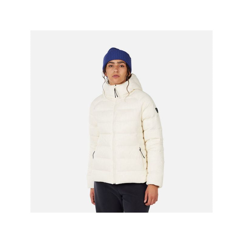 ROSSIGNOL W ARETU DOWN JKT women's ski jacket white