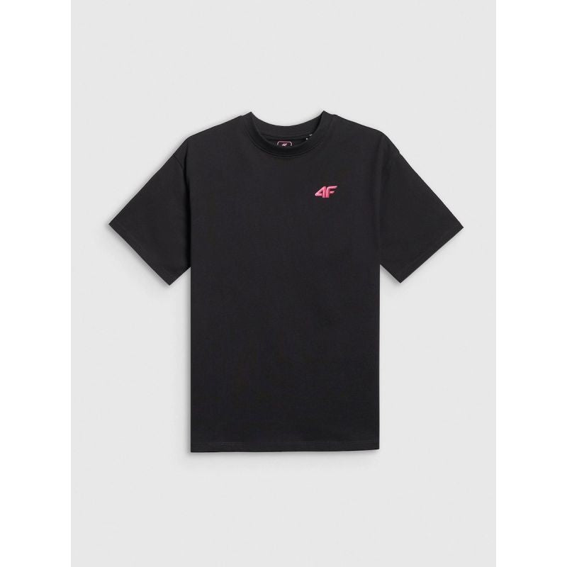 Girls' loose plain T-shirt 4F 4FJRSS26TTSHF3984-20S
