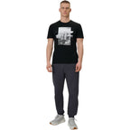 Men's T-shirt 4F M2660 deep black 4FWSS26TTSHM2660 20S