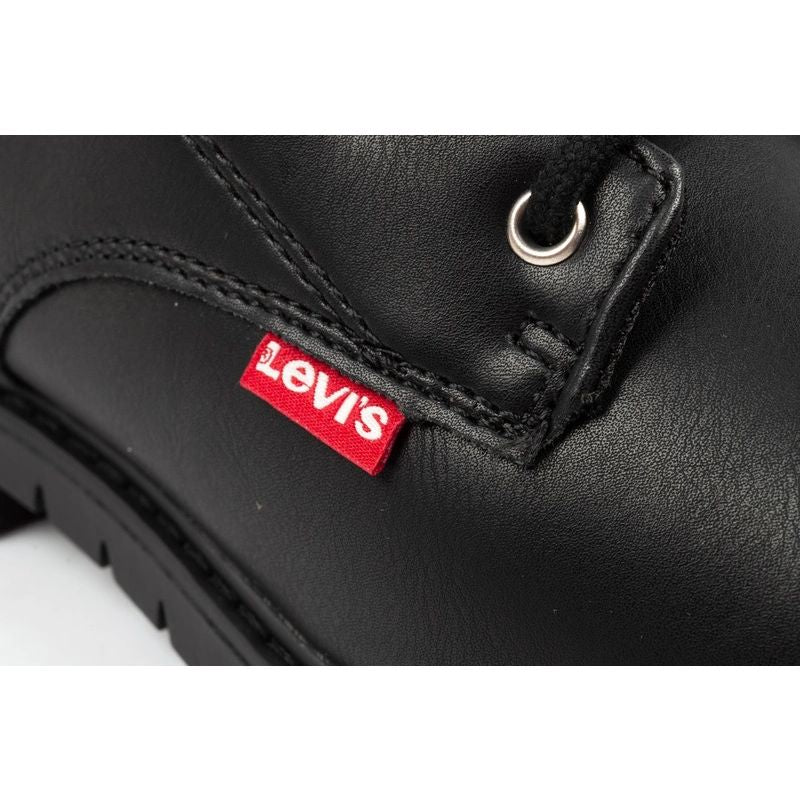 Levi's girls' Pasadene SE ankle boots, black, with zipper