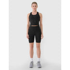Women's quick-drying training crop top 4F 4FWSS25TFSLF413-20S *Kategoria tymczasowa Your Sports Performance