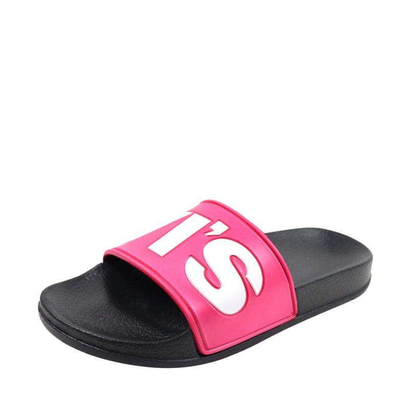 Levi's June L women's flip-flops pink and black VPOL0239S-3841