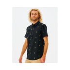 RIP CURL Hula Breach S/S Shirt Black