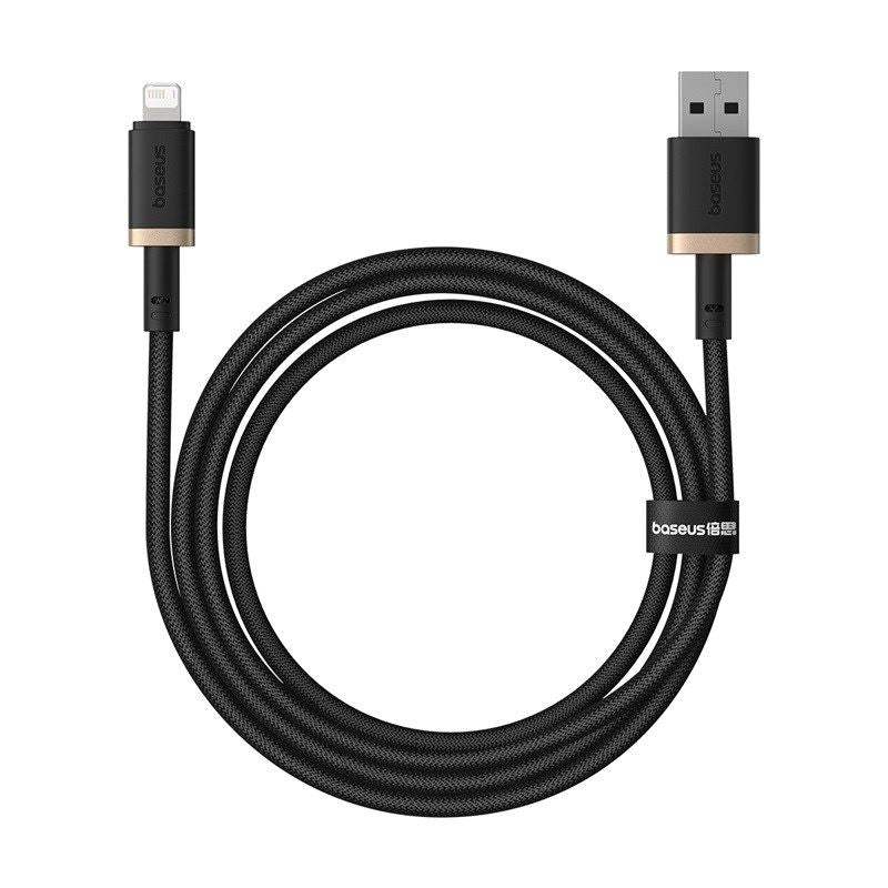 Baseus Dura 2.4A Cable 1m (Black and Gold) In preparation Your Sports Performance