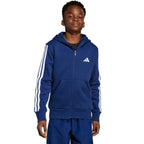 adidas Essentials Full-Zip Navy Blue Kids' Sweatshirt JY4980