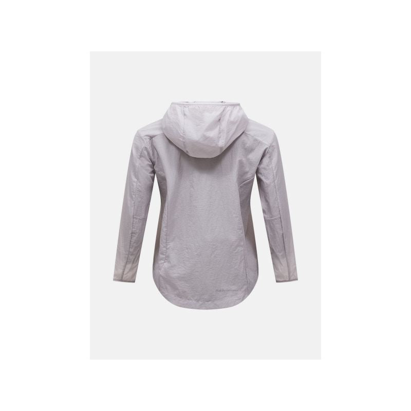 Women's PEAK PERFORMANCE W Discover Wind Jacket, gray