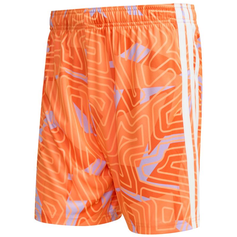 Men's adidas Tiro 26 Competition Goalkeeper Shorts Orange KC5345