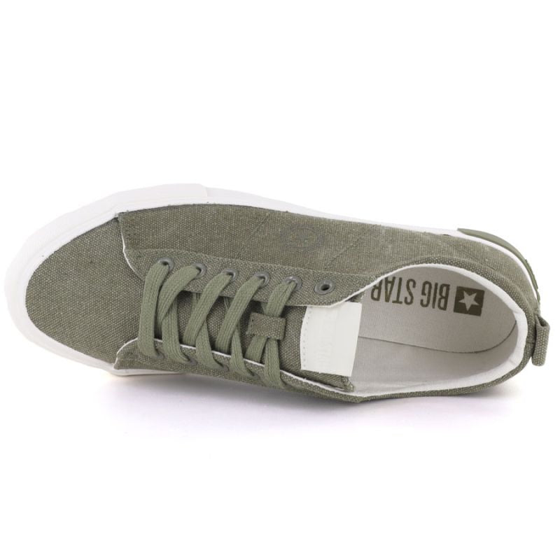 Men's textile sneakers green Big Star TT174292 To be categorized Your Sports Performance