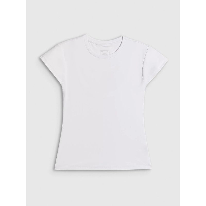 Women's slim plain T-shirt 4F 4FRSS26TTSHF4520-10S 4f