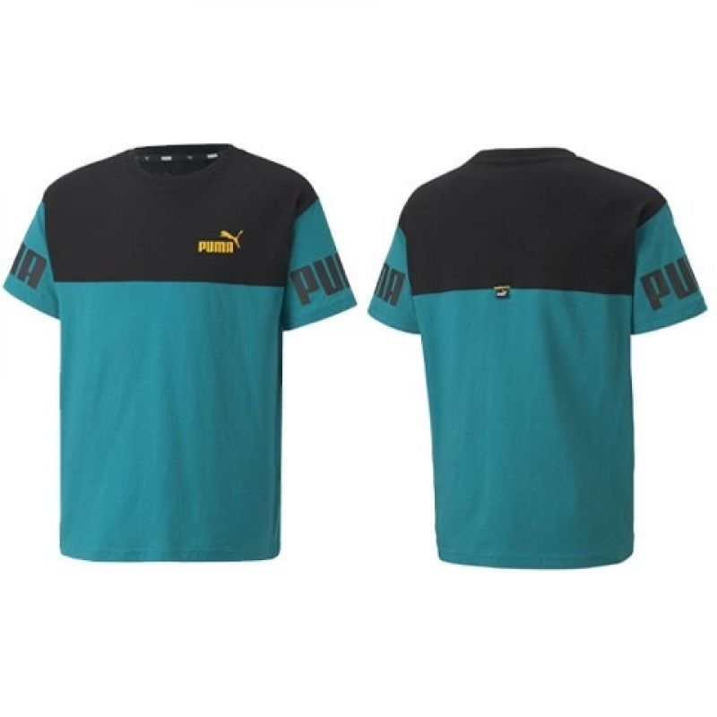 Puma Power Colorblock Jr T-shirt 670097 27 Clothing/Lifestyle/T-shirts Puma