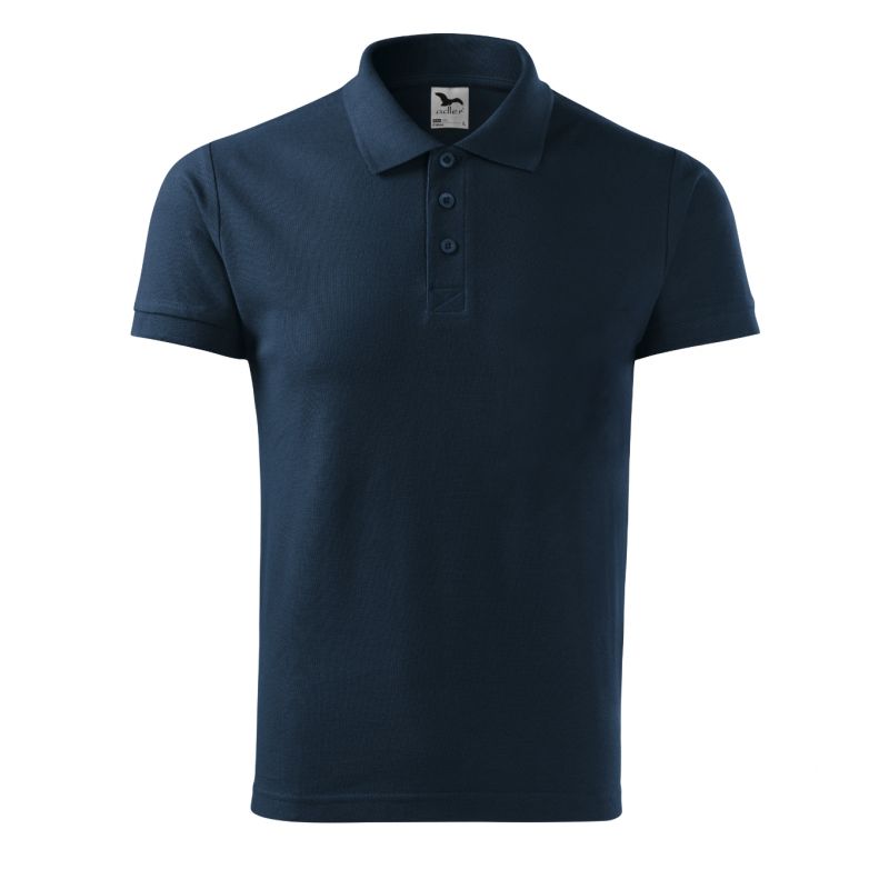 Malfini Cotton M MLI-21202 navy blue polo shirt Clothing/Lifestyle/T-shirts/Malfini Malfini