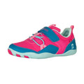 Trollkids Skaland Barefoot Hiker Shoes Bright Pink/Marsh Blue/Aquamarine Mist