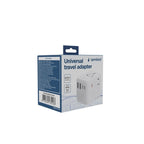 GEMBIRD UNIVERSAL TRAVEL ADAPTER 70W, WHITE Kable i adaptery/Adaptery, przejściówki Your Sports Performance