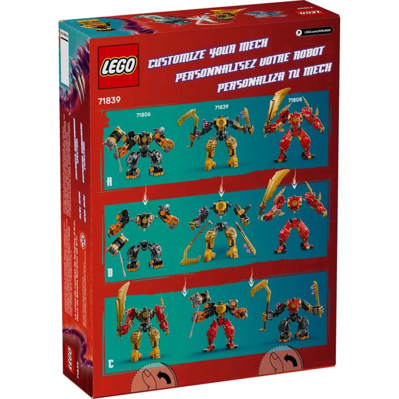 LEGO NINJAGO 71839 Arina Spinjitzu Battle Mech In preparation Your Sports Performance