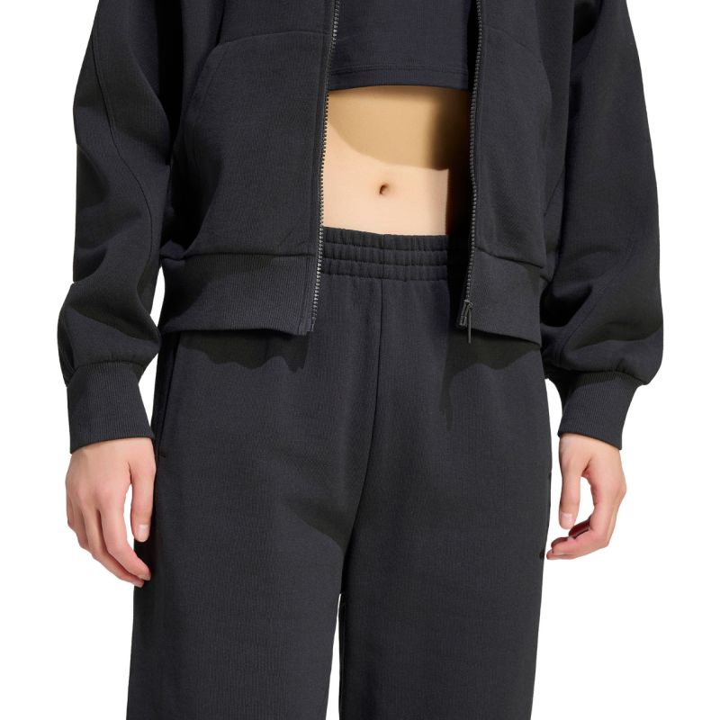 adidas Kit Small Logo Regular Cuffed Women's Pants Black KU7935