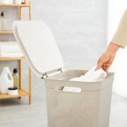 ROTHO Laundry basket 50L BRISEN black Dla zwierząt/Miski, pojemniki i poidełka (uniwersalne) Your Sports Performance