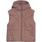 Women's vest 4F F299 dark brown 4FWAW25TVJAF299 80S