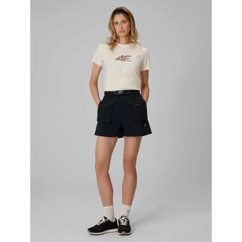 Women's regular printed T-shirt 4F 4FRSS26TTSHF4422-12S 4f