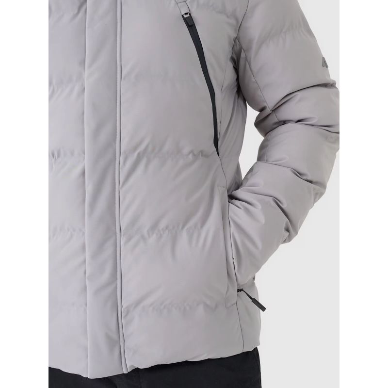 Men's winter down jacket with synthetic filling, 10000 membrane, 4F 4FWAW24TDJAM512-25S *Kategoria tymczasowa Your Sports Performance
