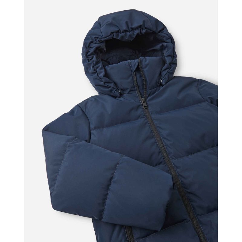 Reima Down Jacket. Paimio Navy Age 3 Junior Unisex Waterproof Navy Blue (5100282A-6980) In preparation Your Sports Performance