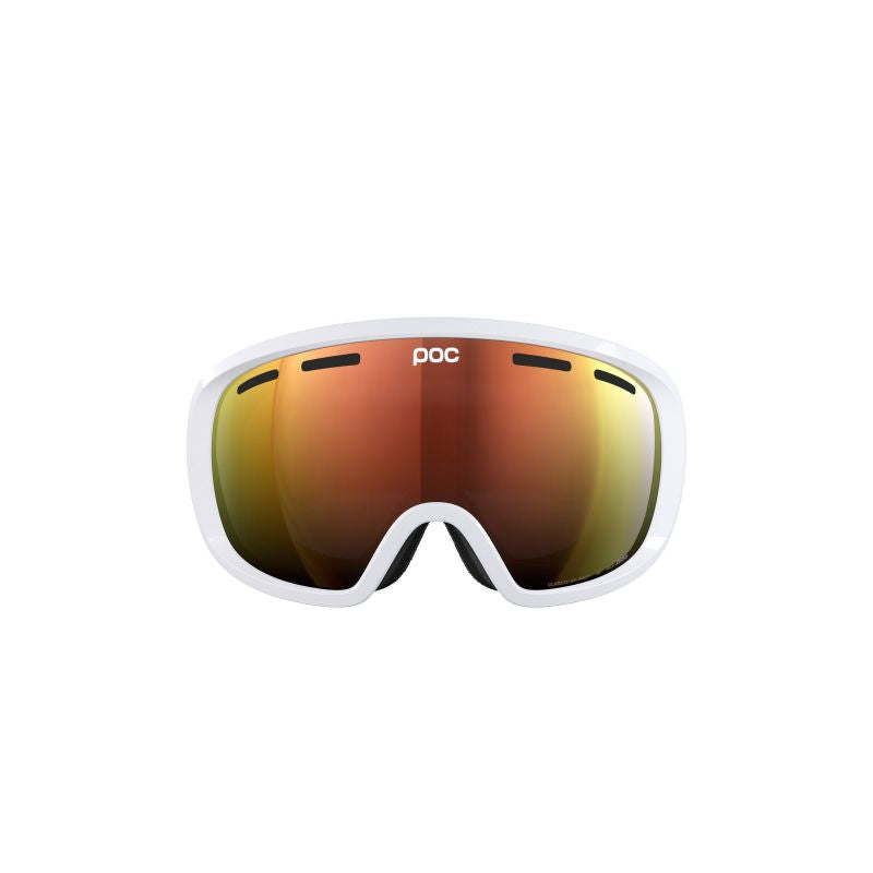POC Fovea Wide Fit Ski Goggles White