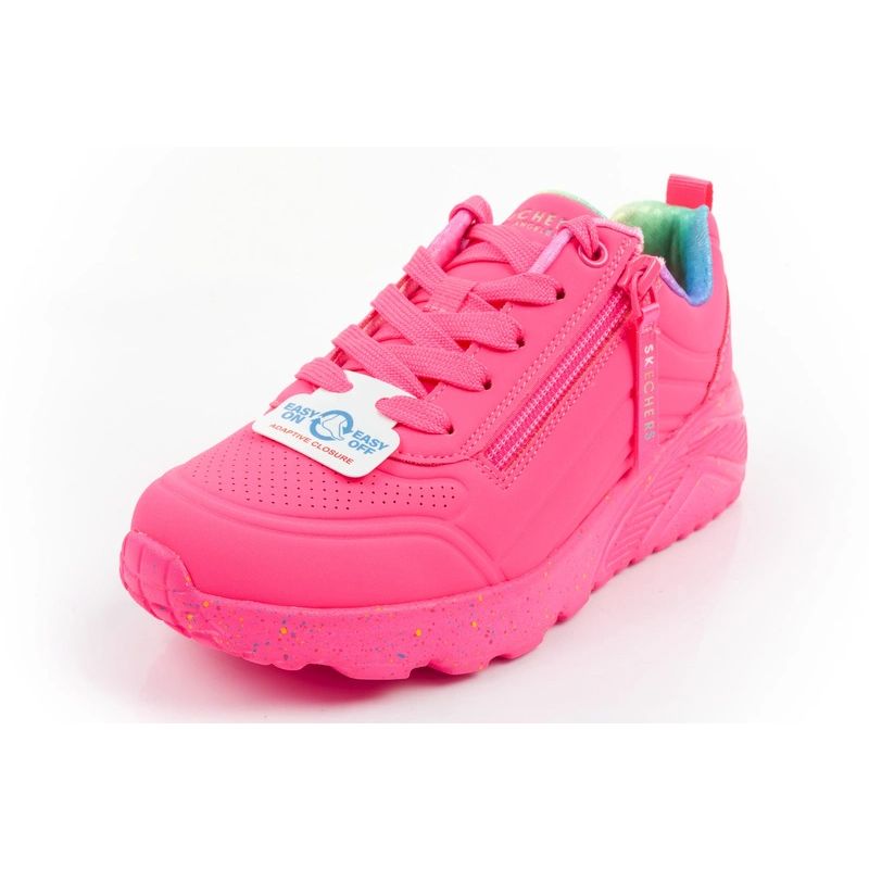 Skechers Uno Lite children's sports sneakers shoes, pink, comfortable Skechers
