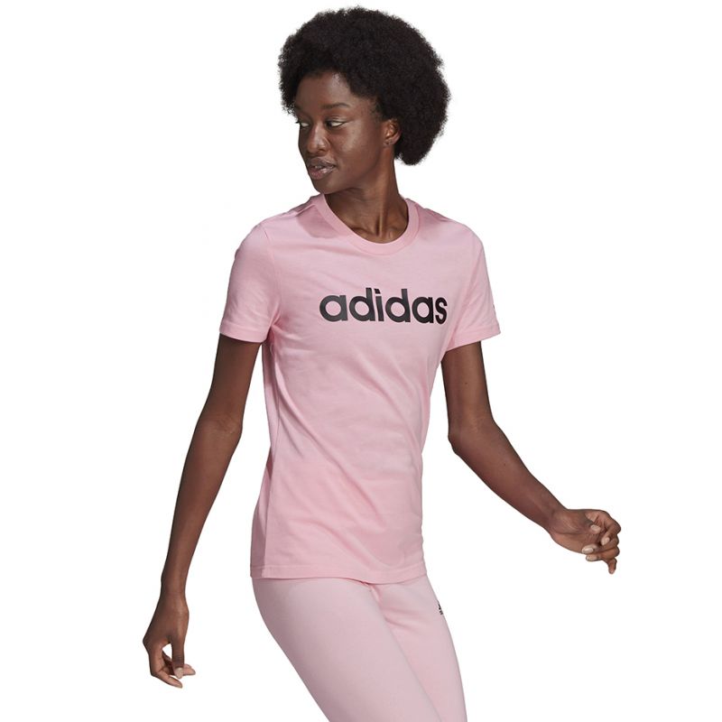 adidas Loungwear Essentials Slim Logo Tee W HD1681 Clothing/Lifestyle/T-shirts Adidas