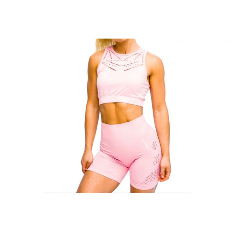GymHero Venice Beach Top Short Bra W BRA-SHORTMILKSHAKE Clothing/Training/GymHero Your Sports Performance