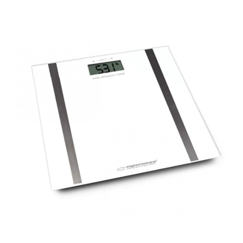 Esperanza SAMBA EBS018W bathroom scale (white) AGD - Produkty/Wagi łazienkowe Your Sports Performance