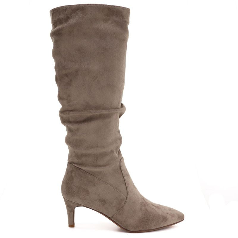Low-heeled boots insulated suede beige Sergio Leone KZ-28