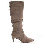 Low-heeled boots insulated suede beige Sergio Leone KZ-28