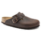 Birkenstock Boston Habana Oiled Leather Regular Wide Women's/Men's Clogs (0860131) In preparation Your Sports Performance