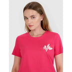 Women's regular printed T-shirt 4F 4FRSS25TTSHF2693-54S *Kategoria tymczasowa Your Sports Performance