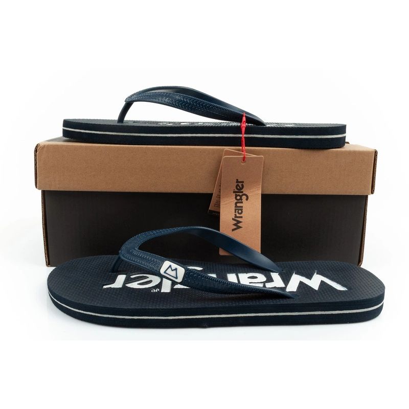 Wrangler men's slippers Cole Flipflop navy blue flip-flops Wrangler