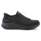 Skechers Slip-Ins: Contour Foam - Cozy 232619-BBK Black In preparation Your Sports Performance