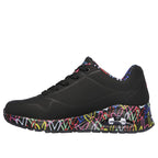 Skechers women's shoes UNO LOVING LOVE 155506 BBK Skechers