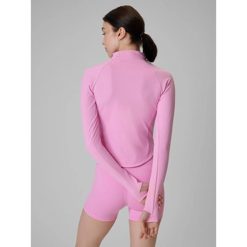 Women's slim quick-drying training sweatshirt 4F 4FRSS26TFSWF0949-56S