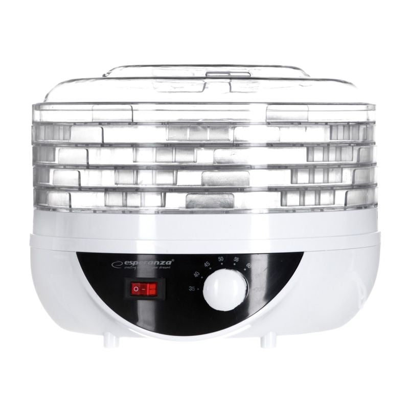 Esperanza Chanterelle EKD002 mushroom, vegetable and fruit dehydrator (250W; white) AGD - Produkty/Suszarki do grzybów, warzyw i owoców Your Sports Performance