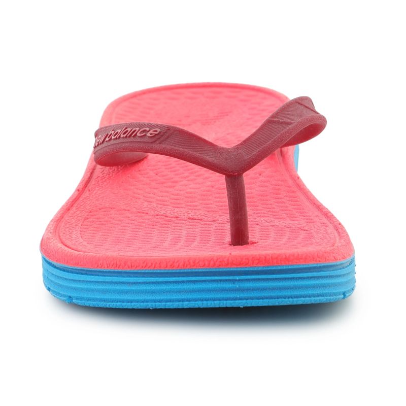 NEW BALANCE WOMEN`S PRO THONG FLOPS BLUE/MAROON/PINK NBW6076BMP