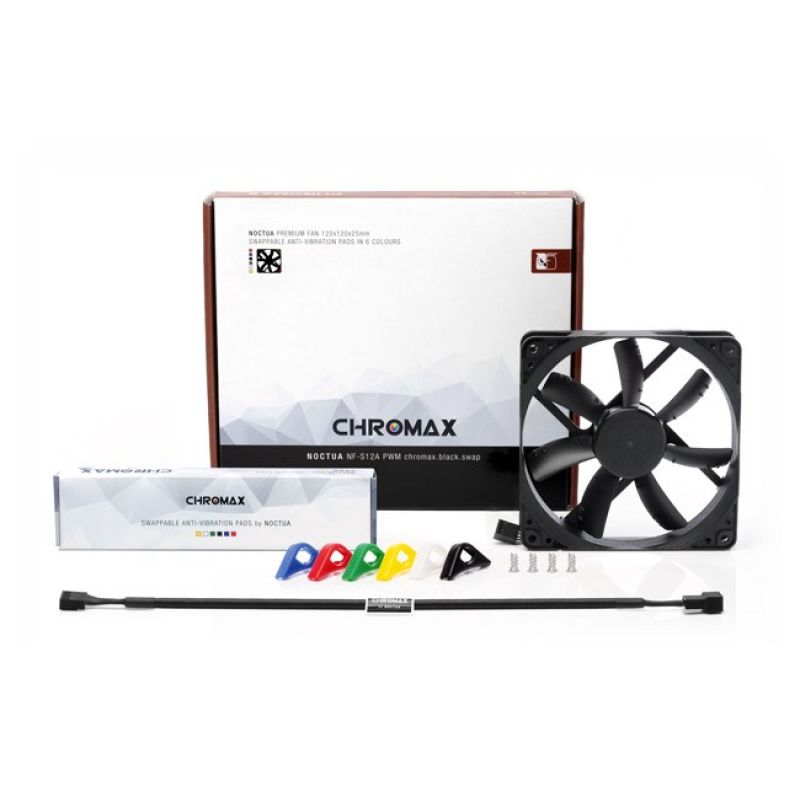 NOCTUA 120mm NF-S12A PWM CHromax fan Black Swap colors Chłodzenie/Chłodzenie - wentylatory Your Sports Performance