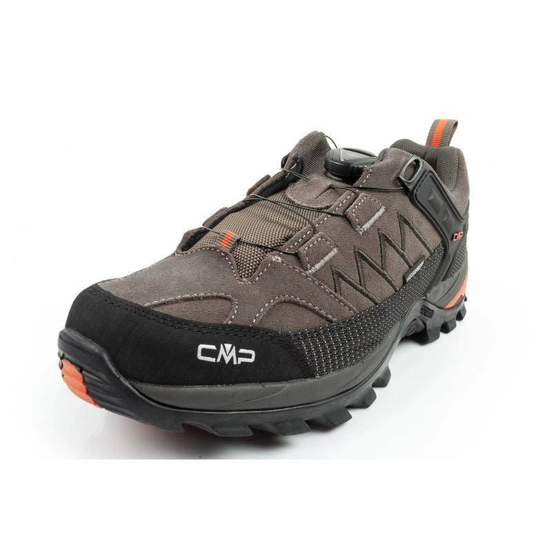 CMP Rigel men's waterproof trekking sports shoes FITGO leather CMP