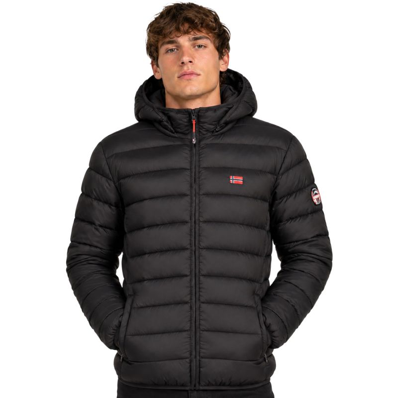 Men’s jacket Geographical Norway AMIGO HOOD BLACK DB MEN 096 (WA1455H/GN-BLACK)
