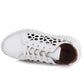 Women's leather platform shoes white Artiker 56C1167 Artiker