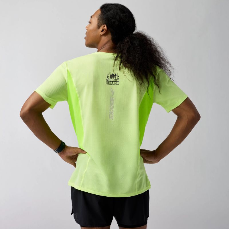 High Point Women's Short Sleeve 2.0 Running Shirt Olive Import z Brooks/Brooks/Koszulki Your Sports Performance