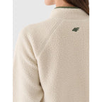 Women's sherpa fleece with stand-up collar 4F 4FRAW24TFLEF362-12S *Kategoria tymczasowa Your Sports Performance