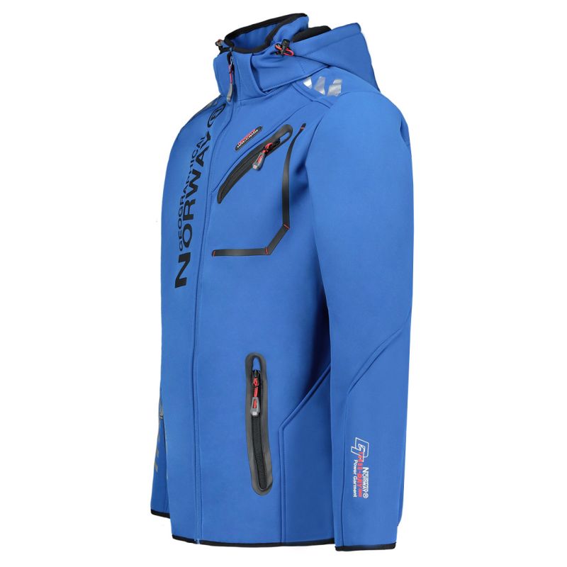 Men’s Softshell Jacket Geographical Norway ROYAUTE DB ROYAL BLUE BLACK MEN 068 (WY2168H/GN-ROYAL BLUE / BLACK)